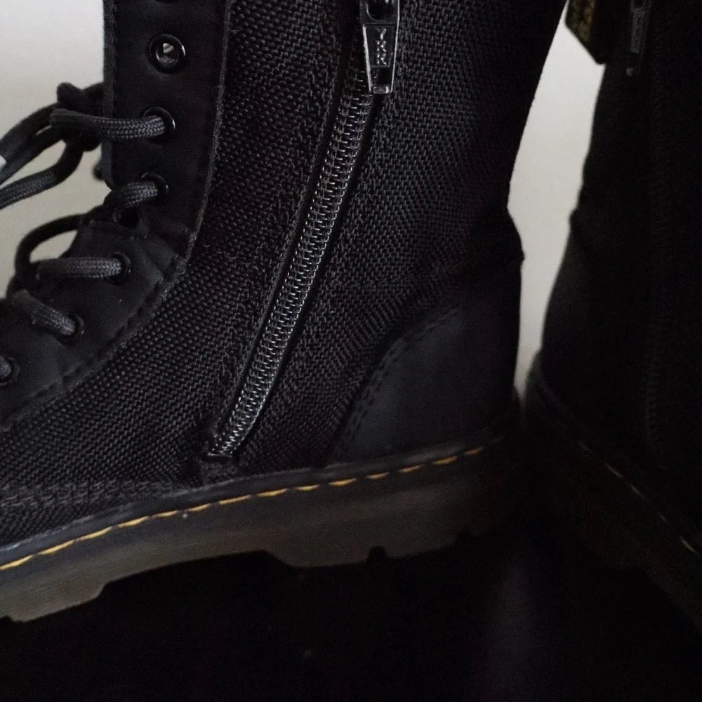 Dr. Martens Combs Canvas Boots - Youth 3